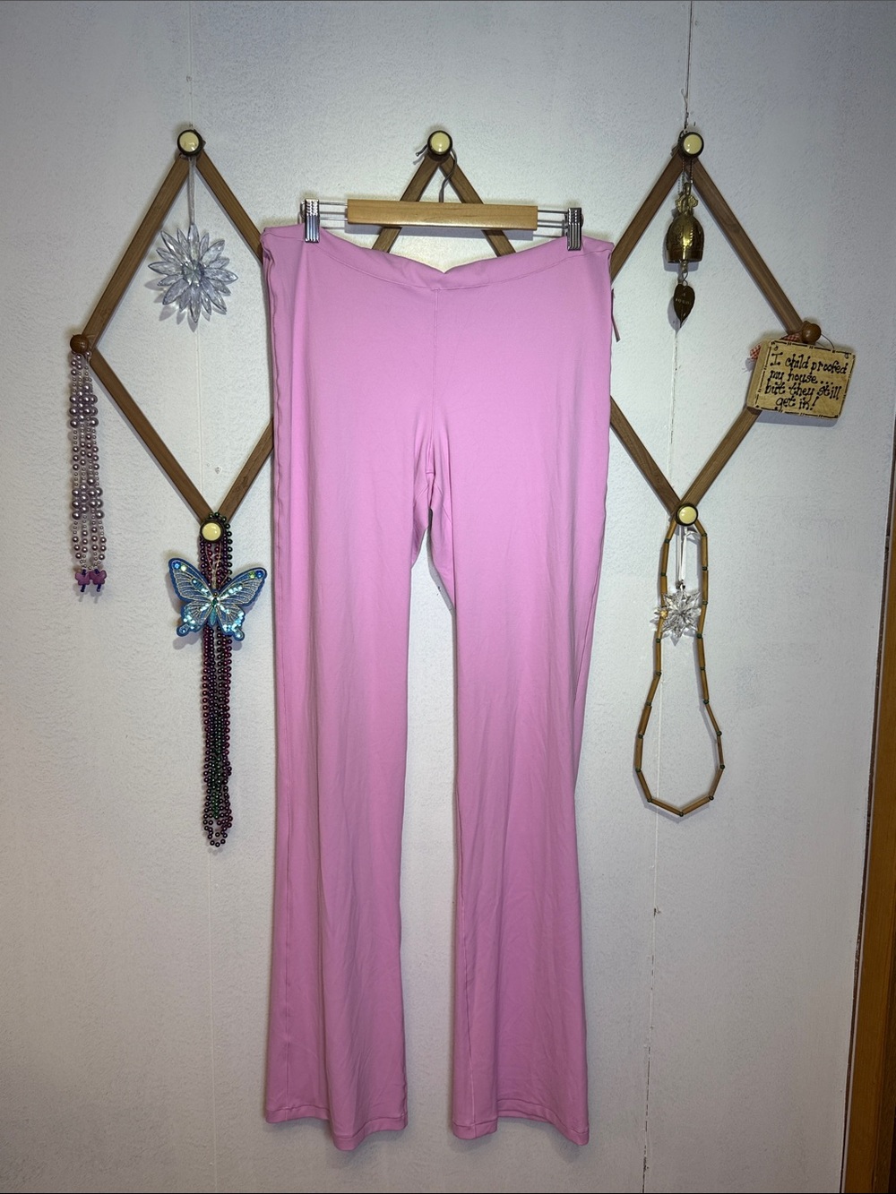 GAP Pink Flared Leggings XL Tall